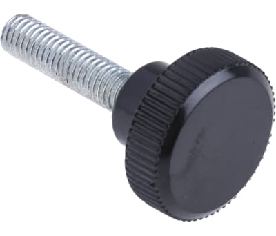 Product image for Knurled Torque Knob M5 x 20,18mm dia.