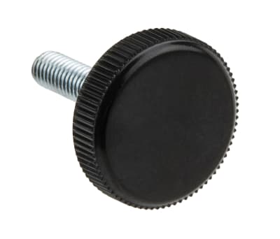 Product image for Knurled Torque Knob M6 x 20,26mm dia.