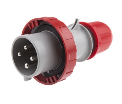 Product image for IP67 3P+E phase inverter plug 32A 400V