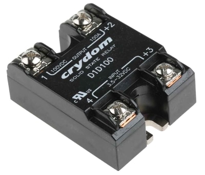 Product image for SSR PANEL MOUNT 100VDC/100A