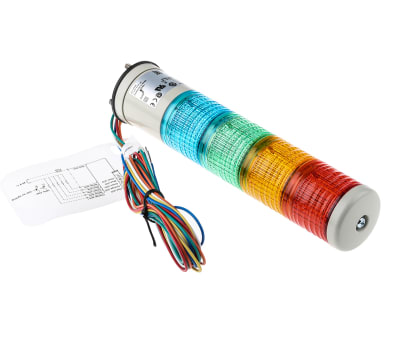 Product image for LED Tower, static Red/Amb/Grn/Blu