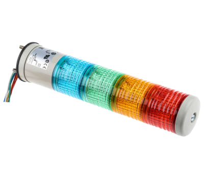 Product image for LED Tower, static Red/Amb/Grn/Blu