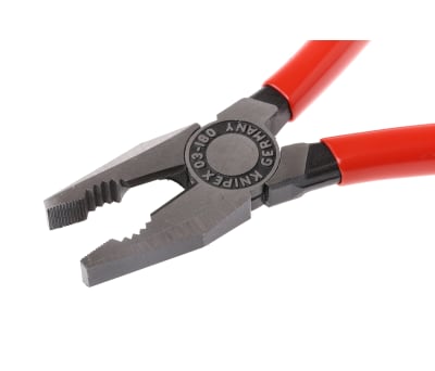 Product image for Knipex Tool Steel Combination Pliers Combination Pliers, 180 mm Overall Length