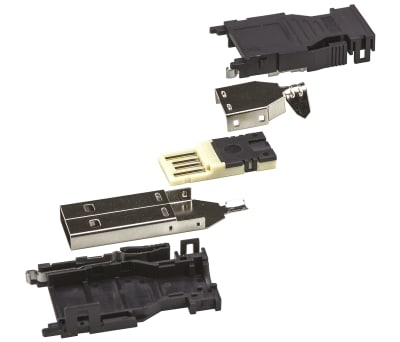 Product image for Connector, plug, USB A Kit