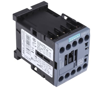 Product image for S00 Contactor 5.5kW 24Vac NO aux screw