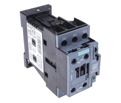 Product image for S0 Contactor 15kW 24Vdc NC aux screw