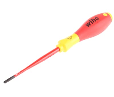 Product image for VDE Elect.Screwdr. SlimFix slotted 4,0mm