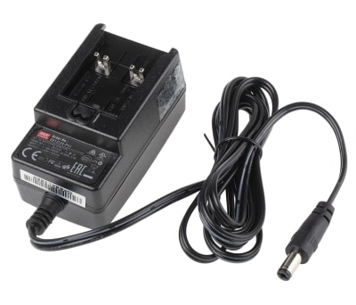 Product image for Power Supply,Plug Top,24V,0.625A,15W