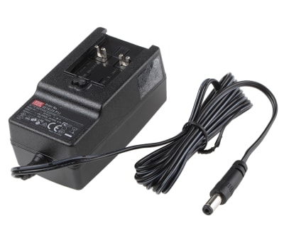 Product image for Power Supply,Plug Top,24V,0.75A,18W