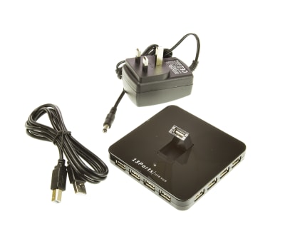 Product image for USB2 13 PORT HUB WITH POWER