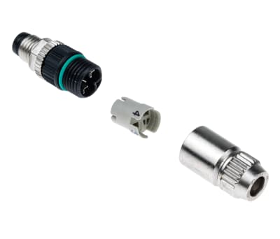 Product image for Harting, HARAX 3 Pole M8, Standard Din Plug Plug, Screw On