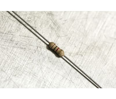 Product image for CARBON RESISTOR, 0.25W ,5%, 1K