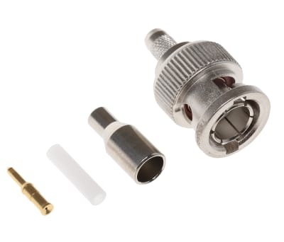 Product image for BNC STRAIGHT PLUG, CRIMP 75OHM, RG179B/U