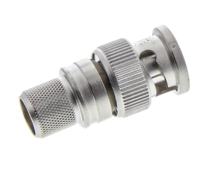 Product image for BNC STRAIGHT PLUG, CRIMP, 75OHM, RG11A/U