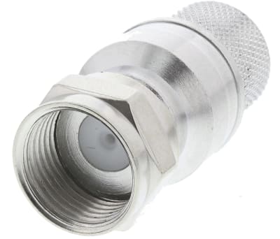 Product image for F STRAIGHT PLUG, RG11A/U, HDTV, 75 OHM