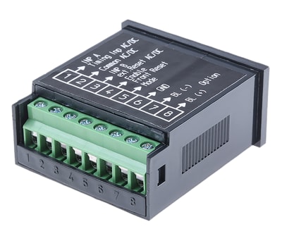 Product image for 8 DIGIT HOUR METER, LCD, AC/DC