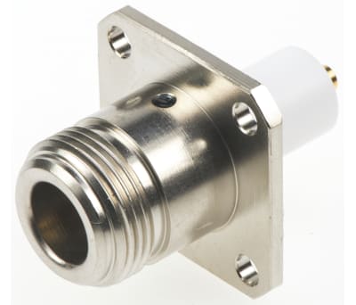 Product image for N type flange mount Jack solder 50ohm