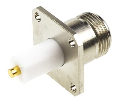 Product image for N type flange mount Jack solder 50ohm
