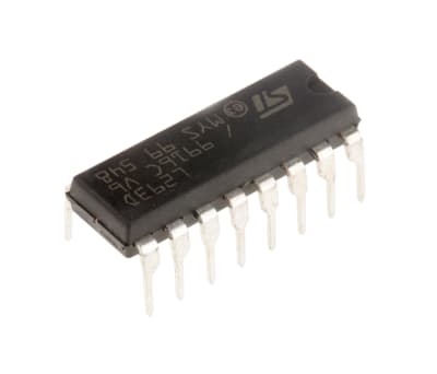 Product image for 4-CHANNEL MOTOR DRIVER 24V, POWERDIP16