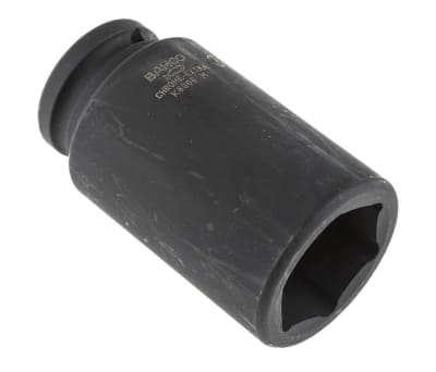 Product image for Bahco 36.0mm, 3/4 in Drive Impact Socket Hexagon, 100.0 mm length