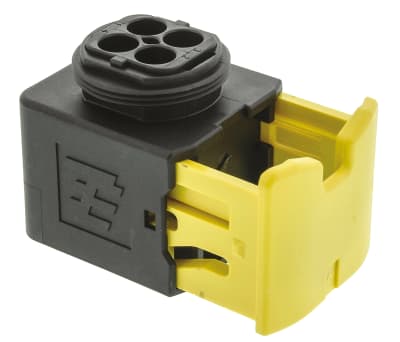 Product image for HDSCS/MCP 2.8K 4 way receptacle housing