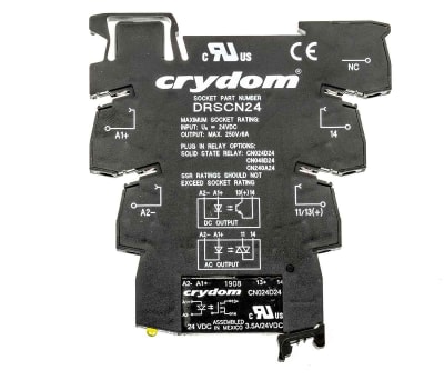 Product image for INTERFACE RELAY,SOLID STATE,3.5A,24VDC