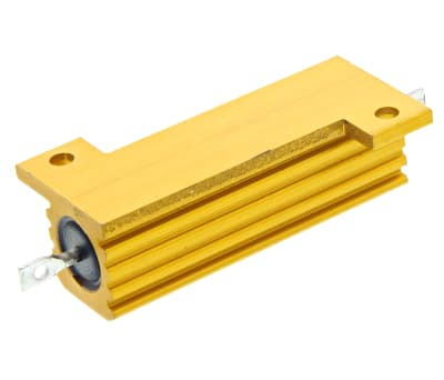 Product image for Aluminium housed resistor 50W 1R0 5%