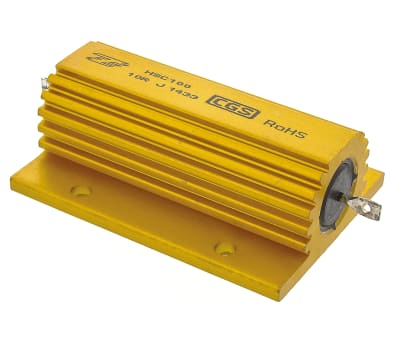 Product image for Aluminium housed resistor 100W 10R 5%