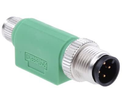 Product image for Adaptor,4way,M12 plug,M8 socket