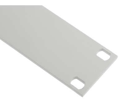 Product image for 19IN. BLANK FRONT PANEL, 1U, RAL 7035