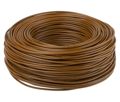 Product image for 0.75mm Panel Wire UL-CSA-HAR 1015 Brown