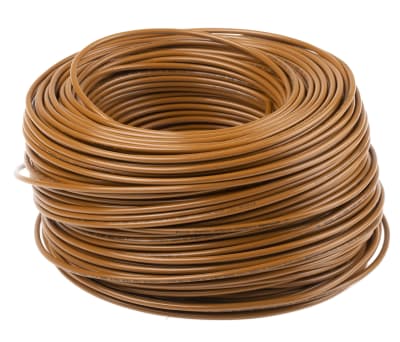 Product image for 1.5mm Panel Wire UL-CSA-HAR 1015 Brown