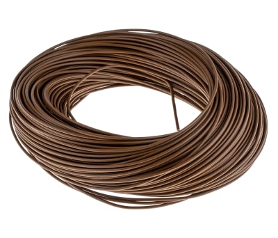 Product image for 2.5mm Panel Wire UL-CSA-HAR 1015 Brown