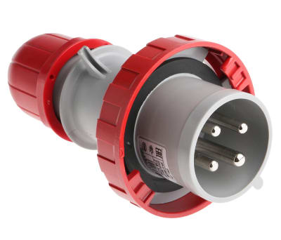 Product image for Glanded plug 3P+E 32A 400V IP67