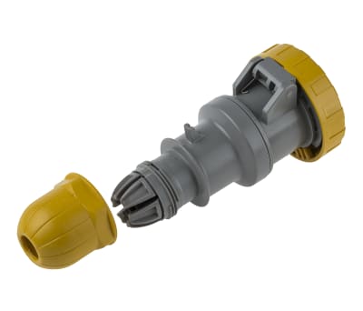 Product image for Glanded socket 2P+E 16A 110V IP67