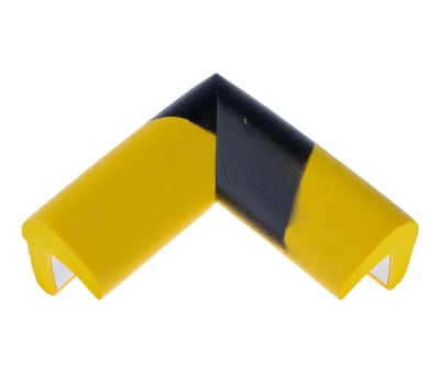 Product image for Corner protection yellow/black 30x30mm