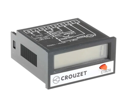 Product image for CTR24 Impulse Counter, Battery, PNP/NPN