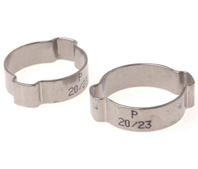 Product image for Stainless Steel O Clip,20-23mm dia