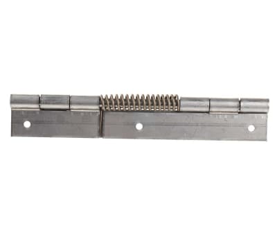 Product image for RS PRO Stainless Steel Piano Style Hinge, 160mm x 46mm x 1.5mm