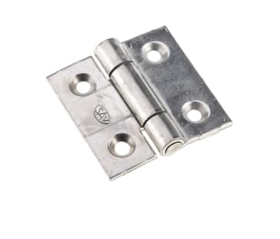 Product image for S/steel standard hinge, 40 x 40mm