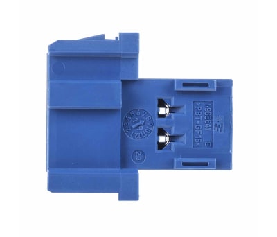 Product image for MCP 2.8 6 way tab housing, key A, blue