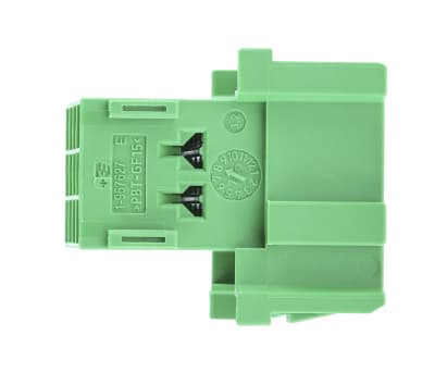 Product image for MCP 2.8 12 way tab housing, key A, green