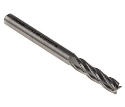 Product image for Dormer HSCo End Mill, 6mm Cut Diameter