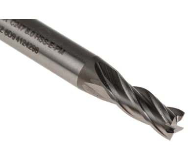 Product image for Dormer HSCo End Mill, 8mm Cut Diameter