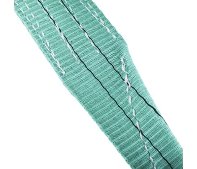 Product image for GREEN DUPLEX WEBBING SLING,2M 2TON