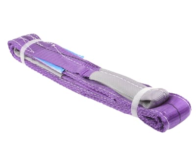 Product image for PURPLE DUPLEX WEBBING SLING,2M 1TON