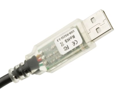 Product image for USB TO RS232 SERIAL CONVERTER CABLE 1.8M