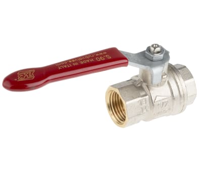 Product image for Lever handle ball valve 1/2in