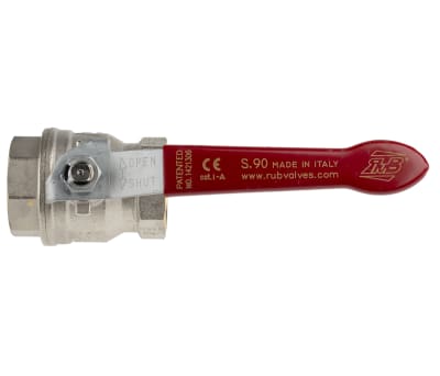 Product image for Lever handle ball valve 1 1/4in