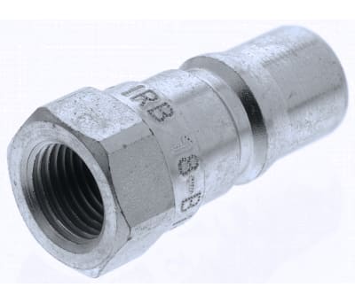 Product image for 1/8in BSP male tip steel coupler